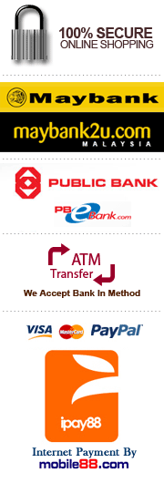 third party transfer / bank in / credit card / ipay88 / paypal